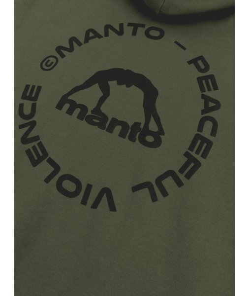 Кенгуру MANTO hoodie LABEL 25 OVERSIZE khaki 2342638019 фото