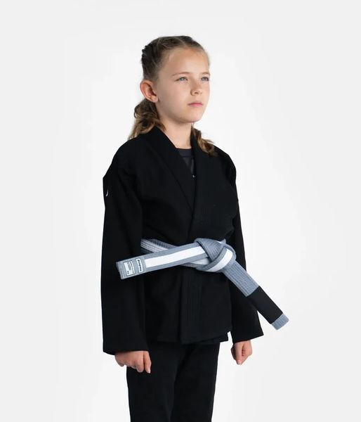 Дитяче кімоно PROGRESS Kids Academy Gi - Black 2436447376 фото
