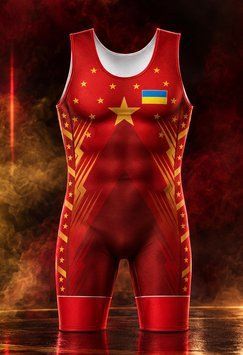 Тріко Heavy UWW UKR 2016Z Red 465609652 фото