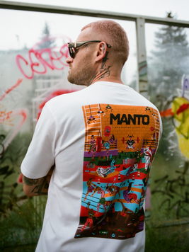 Футболка Manto t-shirt GYM 2.0 white 1797298955 фото