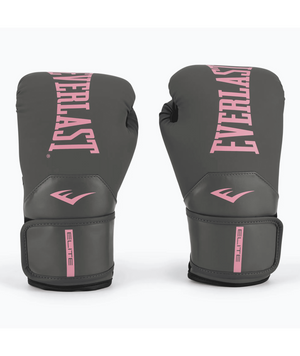 Боксерские перчатки Everlast ELITE 2 BOXING GLOVE Grey/Pink UNI 2409602124 фото
