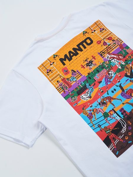 Футболка Manto t-shirt GYM 2.0 white 1797298955 фото