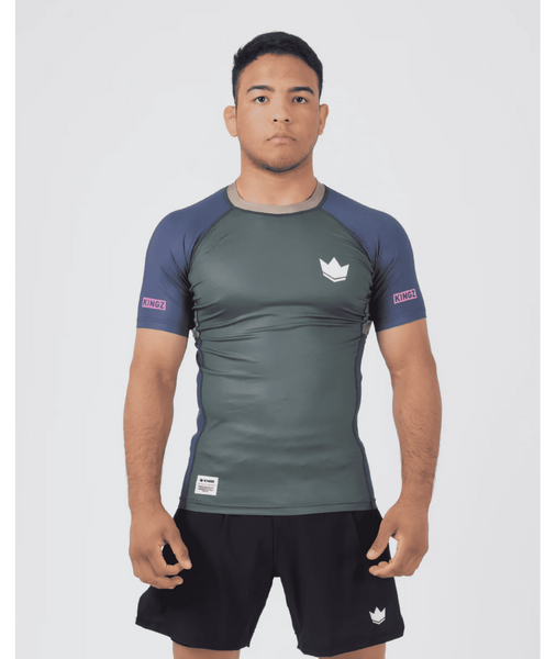 Рашгард KINGZ Draft Rashguard &ndash; Storm Blue 2089109715 фото