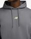 Худі чоловіче New Balance Graphic Hoodie MT53642-CAS сіре з капюшоном, оригінальна спортивна кофта Нью Баланс, толстовка 3497636367 фото 2