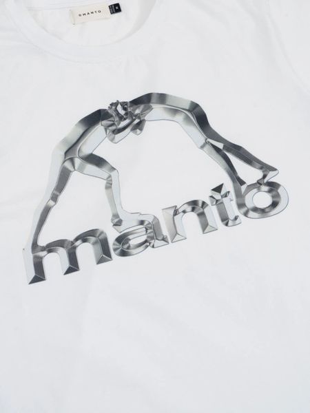 Футболка MANTO t-shirt METAL white 2546382787 фото