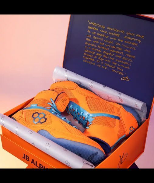 Борцовки Rudis Jordan Burroughs Alpha 2.0 United Orange JBA-0005-UO-8.5 фото