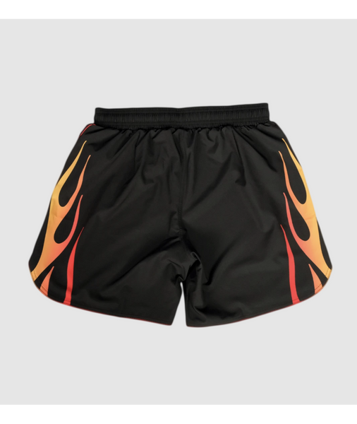 Шорты SCRAMBLE 1998 Fire Shorts &ndash; Black 2021476897 фото