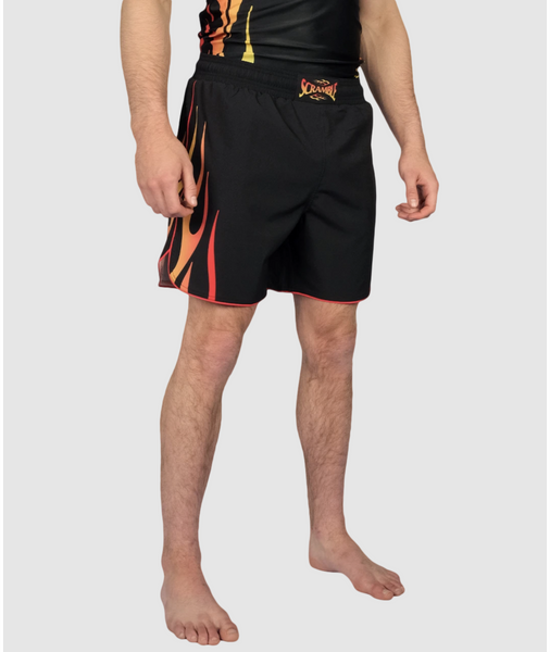 Шорты SCRAMBLE 1998 Fire Shorts &ndash; Black 2021476897 фото