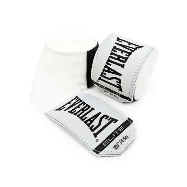 Бінти EVERLAST ELITE HANDWRAPS 180 X2 білий UNI (457,2 см) 2568715973 фото