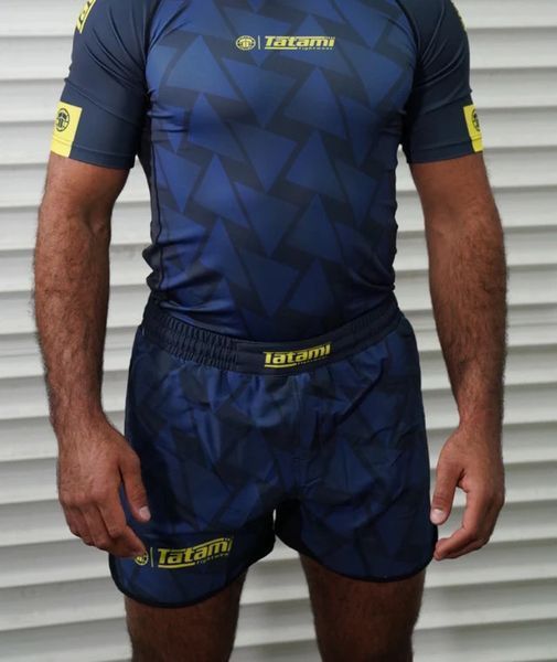 Шорты TATAMI Abstract High Cut Shorts - Navy 2503481993 фото