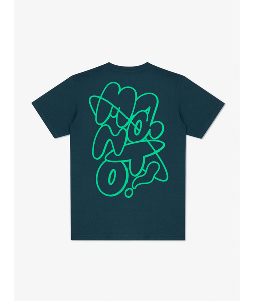 Футболка MANTO t-shirt BUBBLE - Navy Blue 53897452 фото