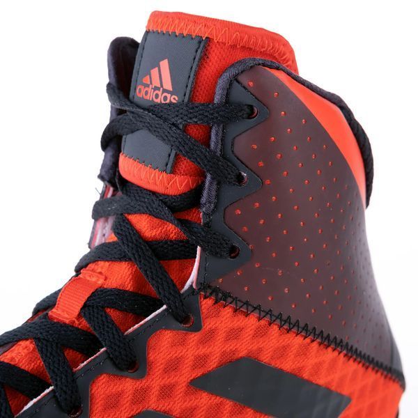 Борцівки Adidas Wrestling Shoes Mat Wizard 4 Black/red 298365982 фото