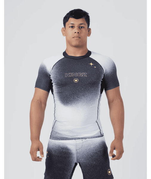 Рашгард KINGZ Galaxy Rashguard &ndash; Black/Galaxy 68709473 фото