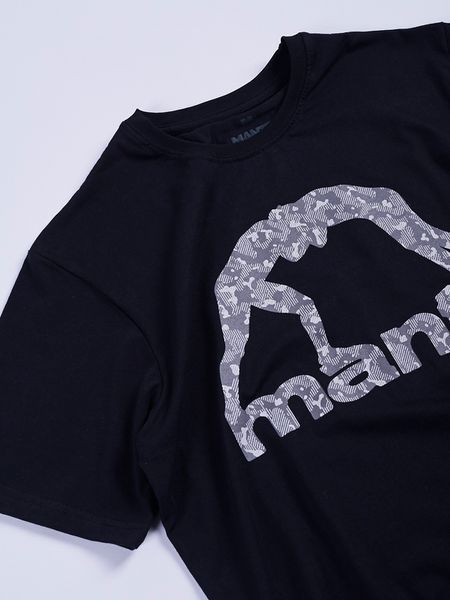Футболка MANTO t-shirt LOGO CAMO black 2070483563 фото