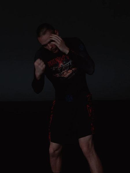 Рашгард MANTO long sleeve rashguard IVO 2.0 Black 46079-598 фото