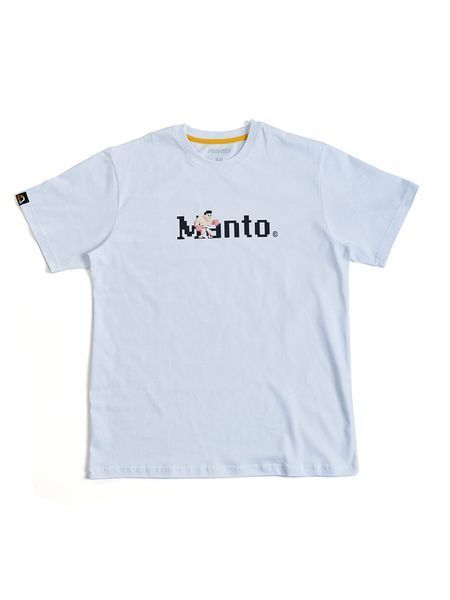 Футболка MANTO t-shirt 16bit white 1886928474 фото