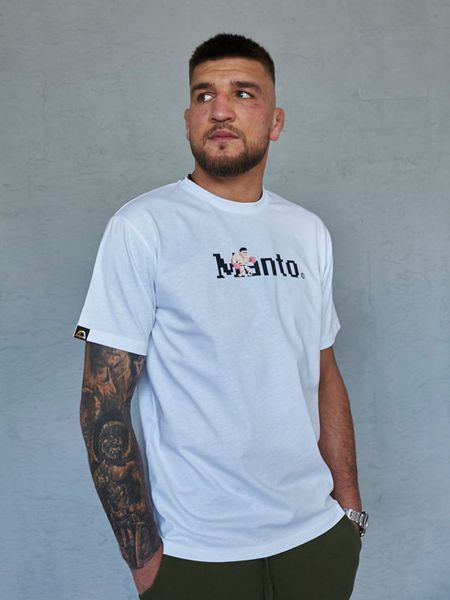 Футболка MANTO t-shirt 16bit white 1886928474 фото