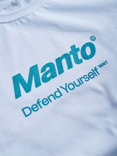 Футболка MANTO t-shirt DEFEND 23 OVERSIZE white 1908496090 фото