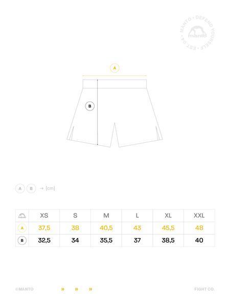 Шорты MANTO fight shorts METAL 20935t72805 фото