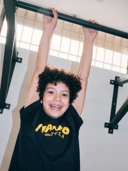 Футболка MANTO kids t-shirt MARKER black детская 23095720 фото