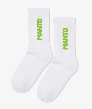 Шкарпетки MANTO socks LOGOTYPE 25 white 1209422161 фото