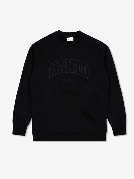 Світшот MANTO crewneck VARSITY black 2358929461 фото