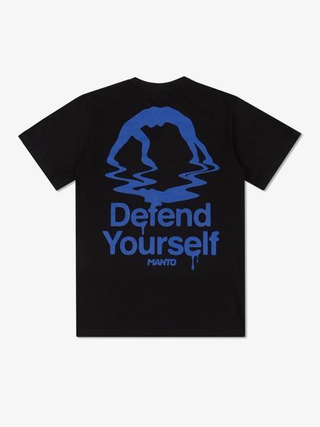 Футболка MANTO t-shirt DRIP black 38325719 фото