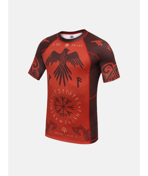 Рашгард PERESVIT Valhalla Rashguard Short Sleeve Cadmium 02751152 фото