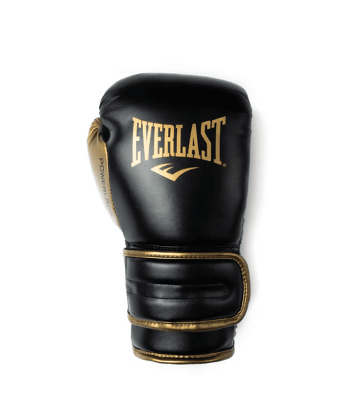 Боксерские перчатки Everlast POWERLOCK 2R TRAINING GLOVE Black/Gold UNI 2836598625 фото