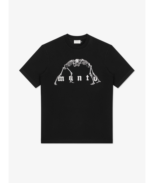 Футболка MANTO t-shirt BONES - Black  1311469509 фото