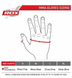 Рукавиці для ММА RDX T6 MMA Sparring Gloves - Red 304976903 фото 2
